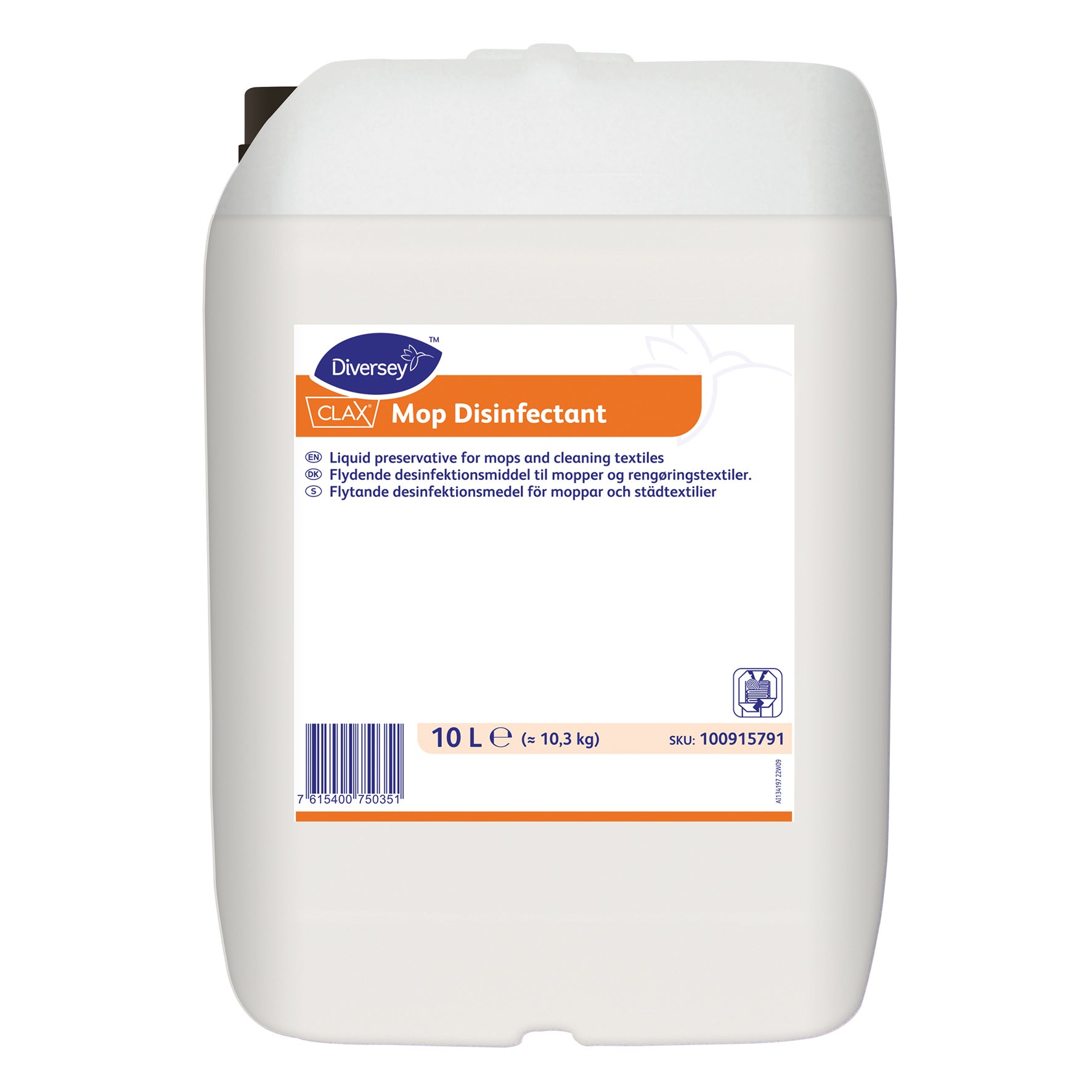Moppkonserveringsmedel Clax Mop disinfectant 10 liter