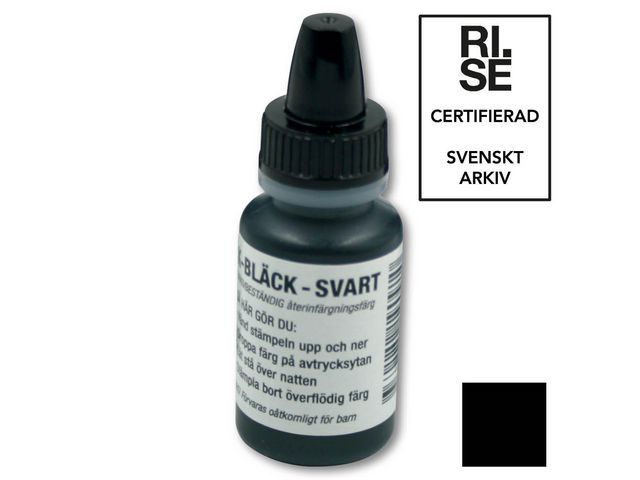 St&auml;mpel K-Bl&auml;ck 10 ml svart (arkivbest)