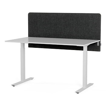 Bordsskärm Selma 2000 x 650 mm Svart