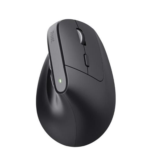 Mus Ergonomisk TRUST Bayo+ Trådlös svart
