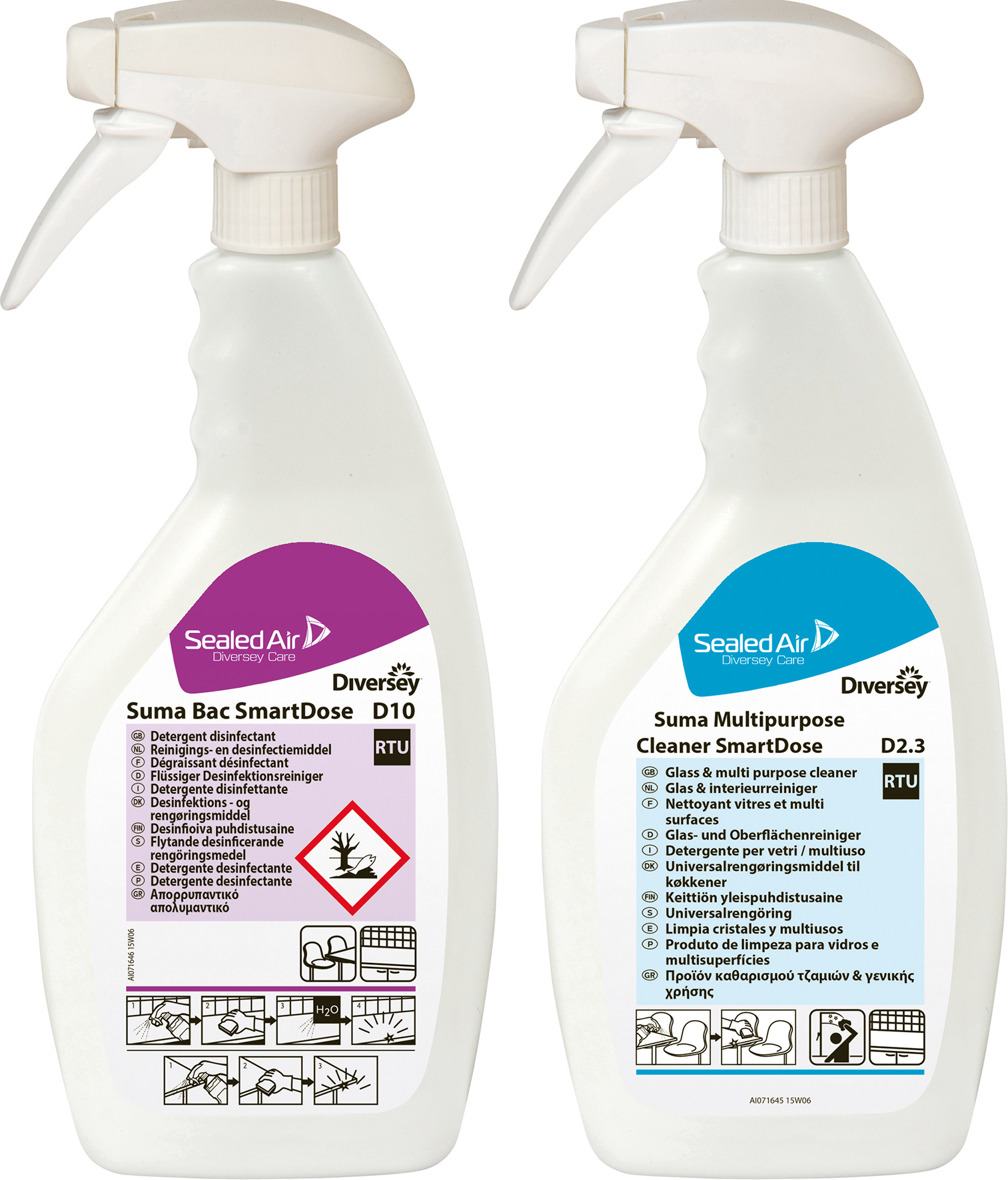 Refillsprayflaska SmartDose 6p