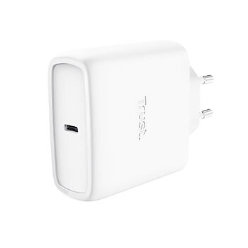 Laddare TRUST Maxo 65W USB-C vit