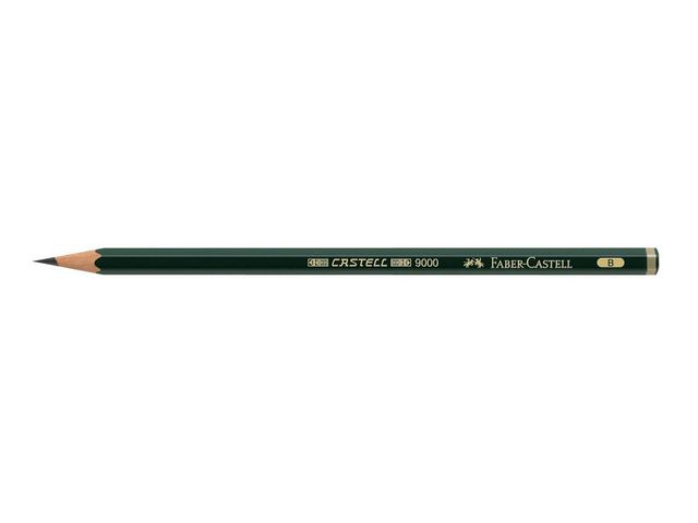 Blyertspenna Faber Castell 9000 B