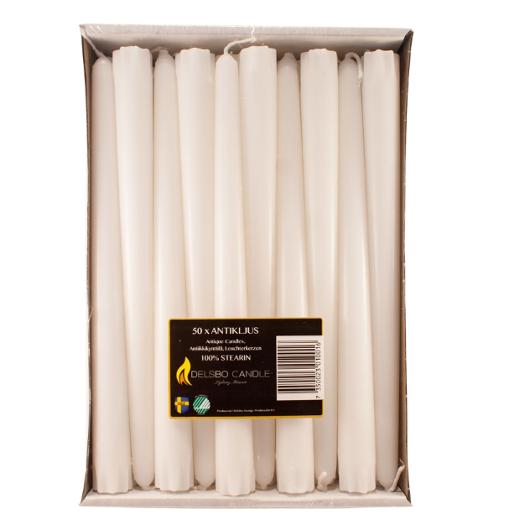 Antikljus DELSBO Stearin 25cm 50/fp