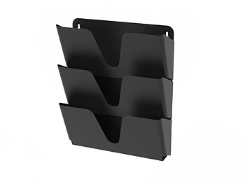 Blankettfack ALBA 3st metal fack svart
