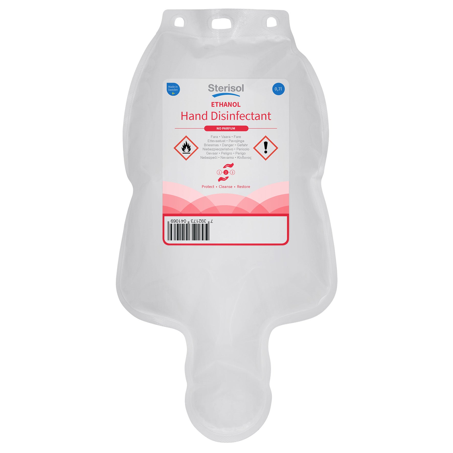 Handdesinfektion 85% 700 ml Sterisol