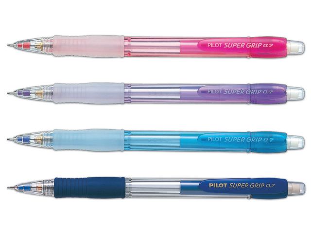 Stiftpenna PILOT Supergrip 0,7mm lila