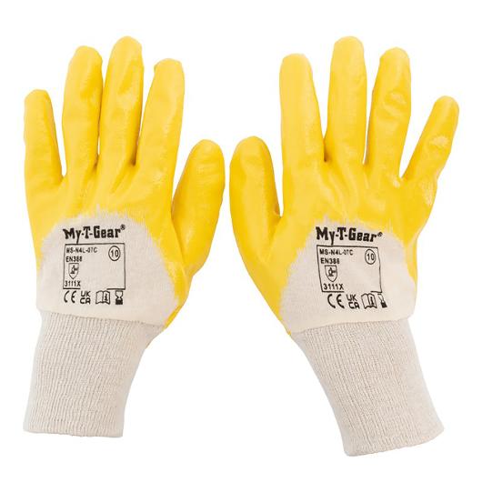 Arbetshandske MY-T-GEAR nitril 10