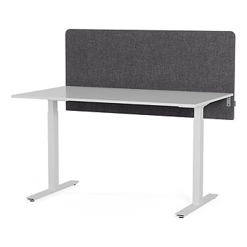 Bordsskärm Selma 1200 x 650 mm Mörkgrå