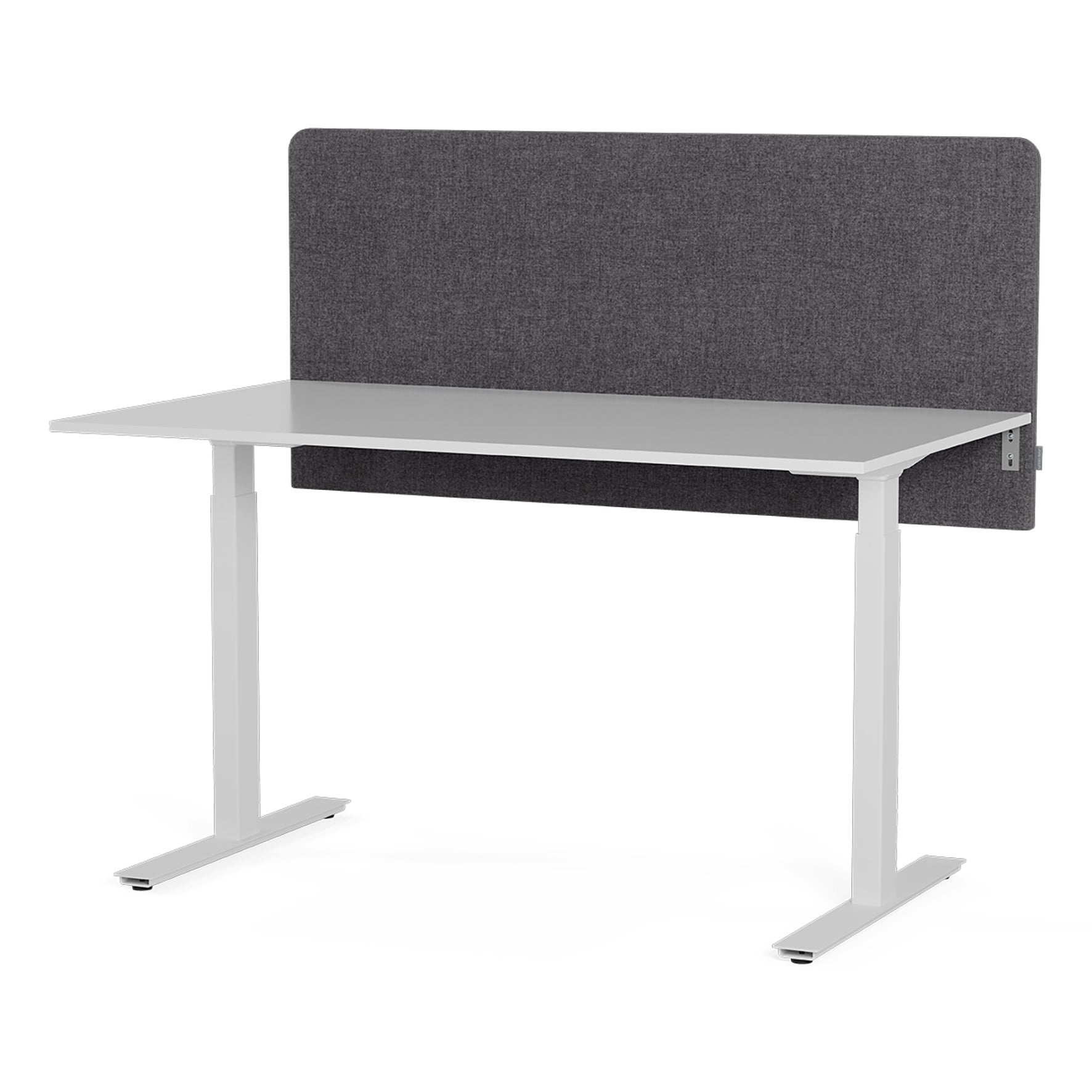 Bordsskärm Selma 1600 x 650 mm Mörkgrå
