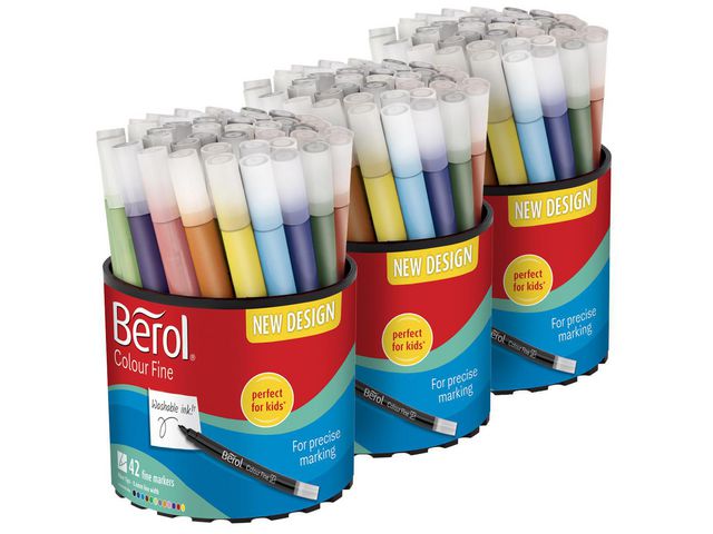 Fiberpenna BEROL Colorfine 42x3/fp