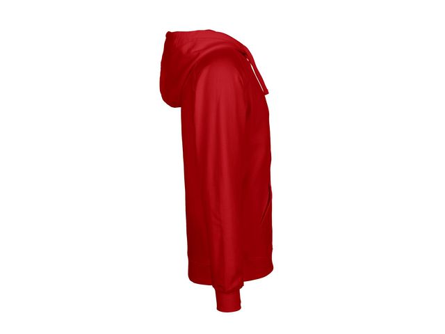 Hoodie zip NEUTRAL O63301 herr röd