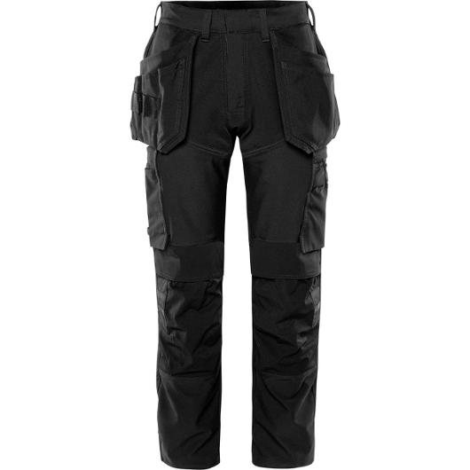 Hantvbyxa stretch 2596 LWS svart - 9