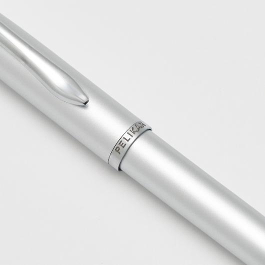 Kulpenna Pelikan Jazz Noble silv 1mm blå