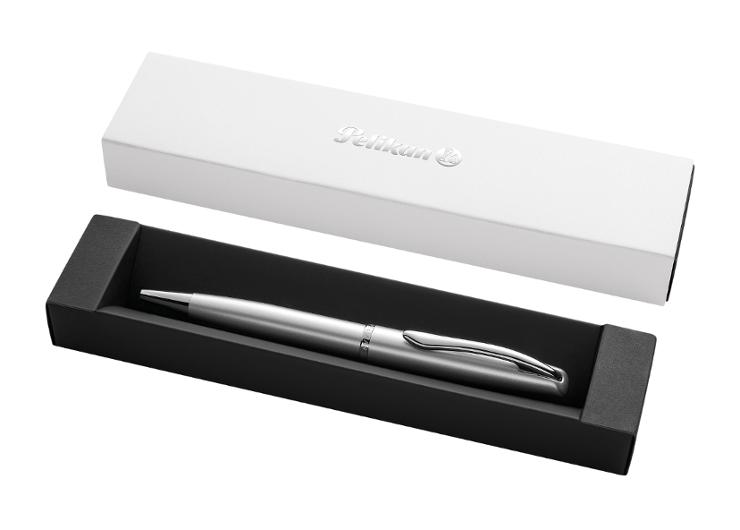 Kulpenna Pelikan Jazz Noble silv 1mm blå