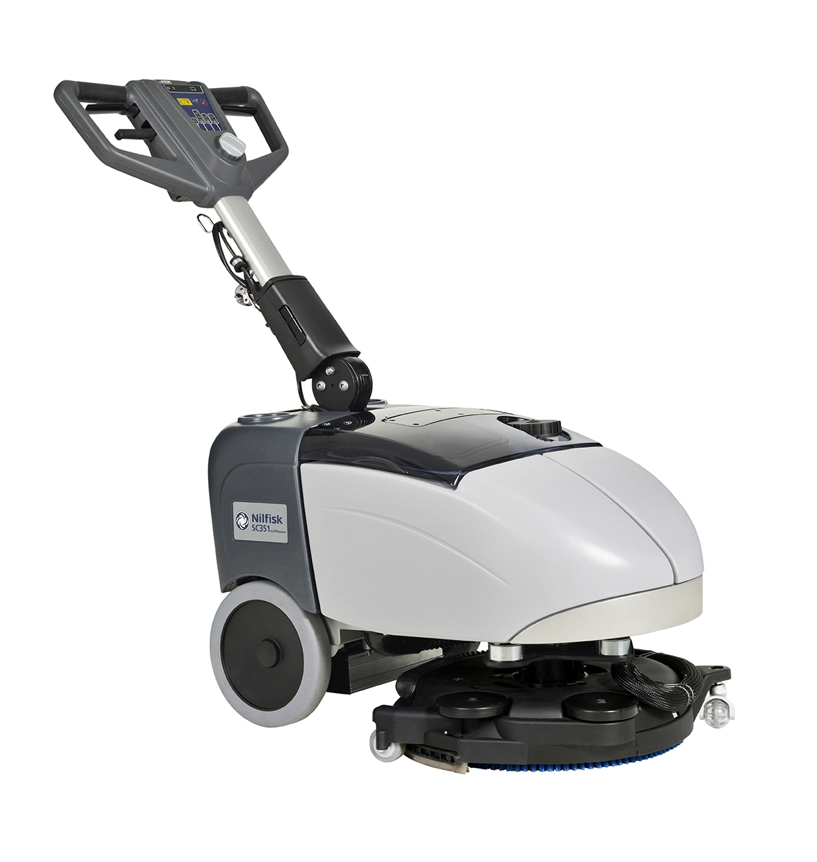 Städmaskin Kombiskurmaskin SC351 komplett batteridriven Nilfisk