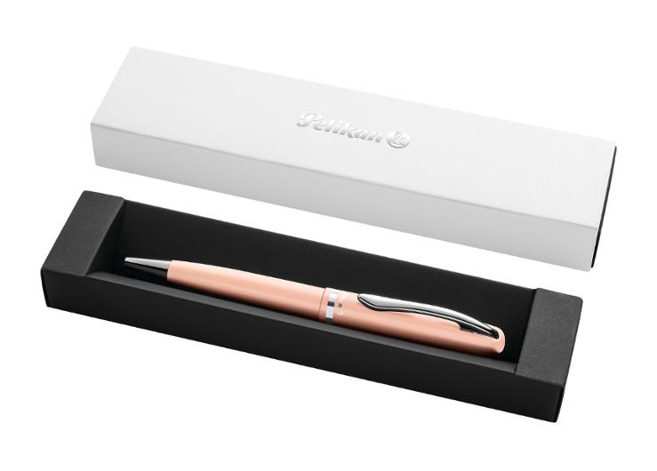 Kulpenna Pelikan Jazz aprikos 1mm blå
