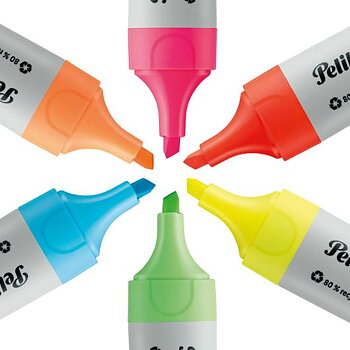 Överstrykningspenna Pelikan neon 6/fp