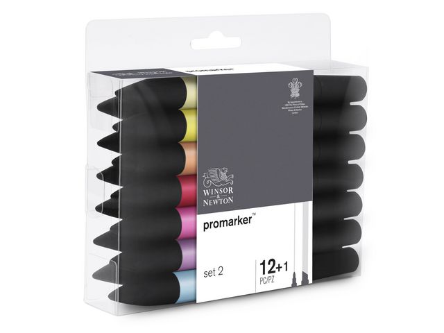 Promarker Softa f&auml;rger Fine/Broad 12/fp