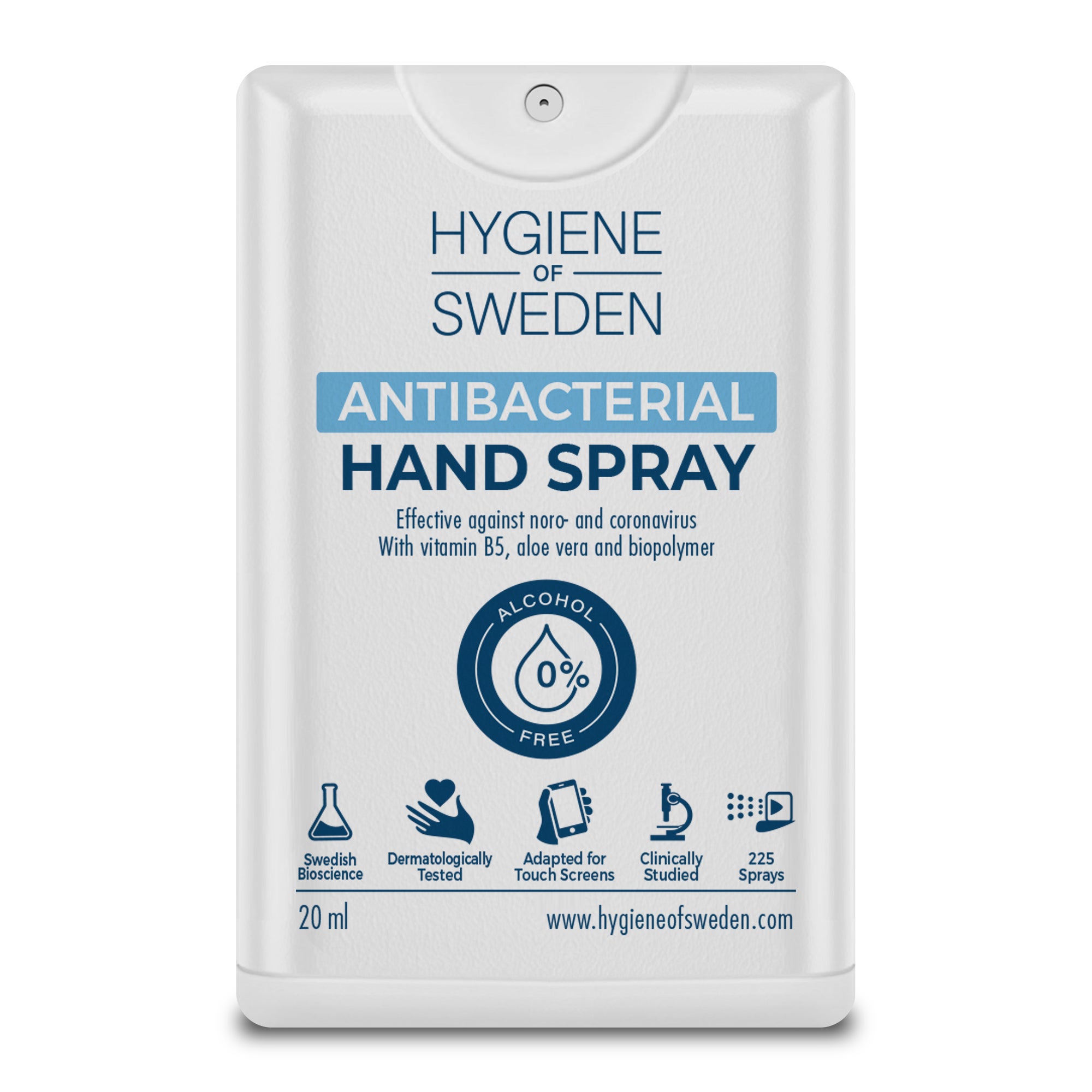 Alkoholfri handdesinfektion Pocket Spray 20 ml
