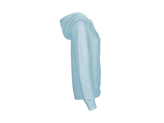 Hoodie zip NEUTRAL O83301 dam blå