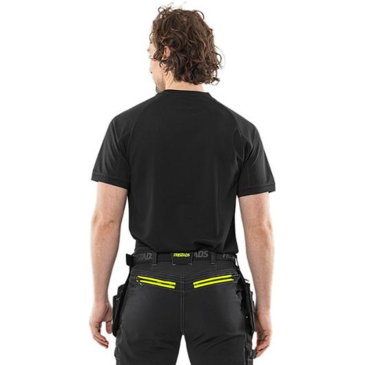 T-shirt funktion FRISTADS 7554 svart