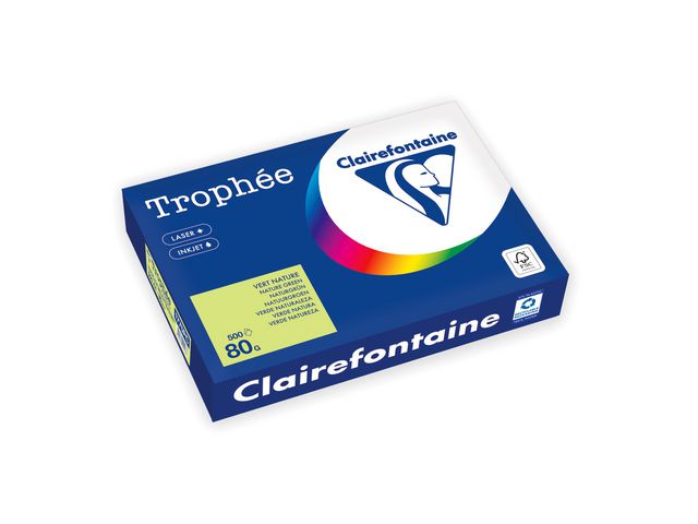 Kop.ppr TROPH&Eacute;E A4 80g oh natgr&ouml;n 500/fp