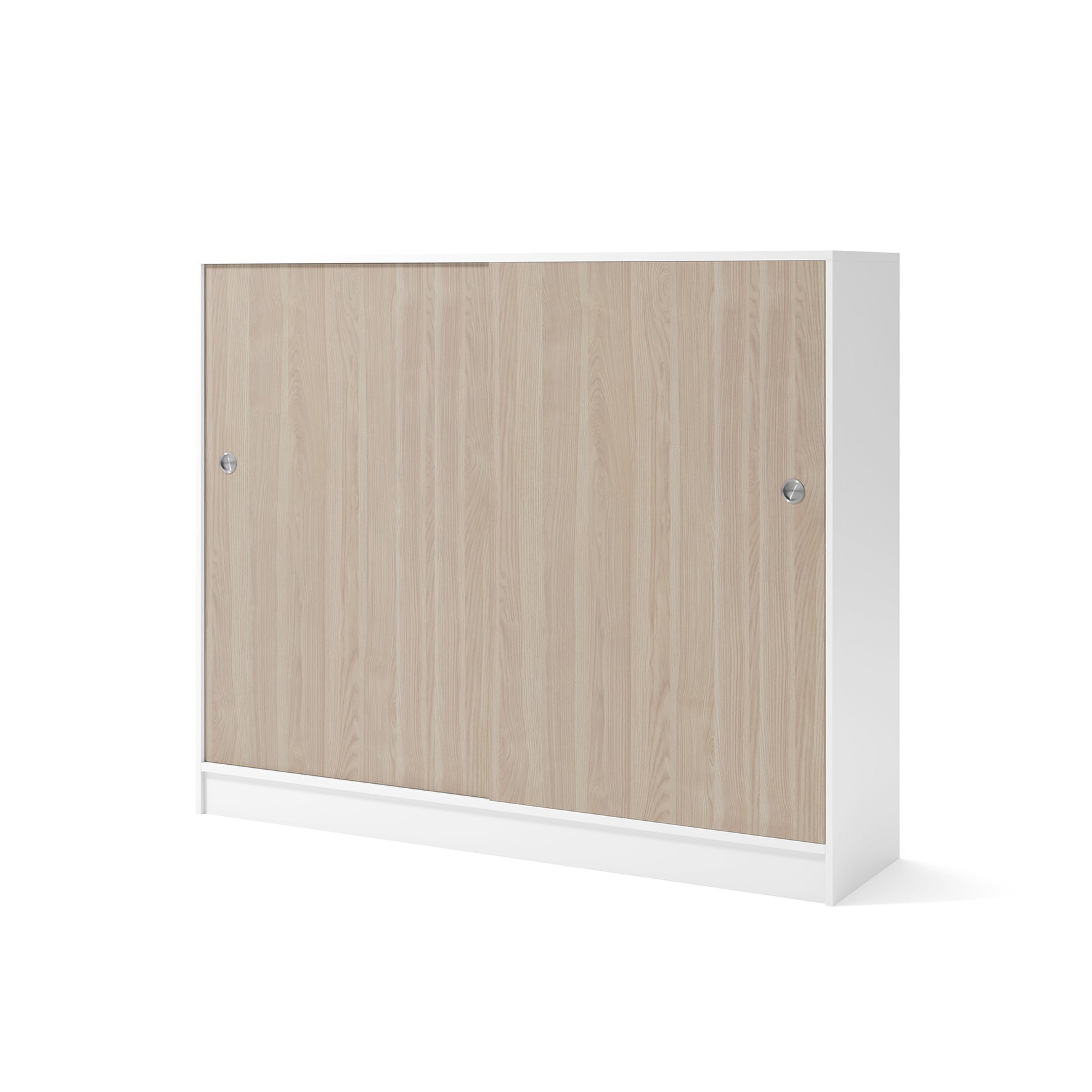 Skåp 1600x415x1325 mm Vit/Vit ask