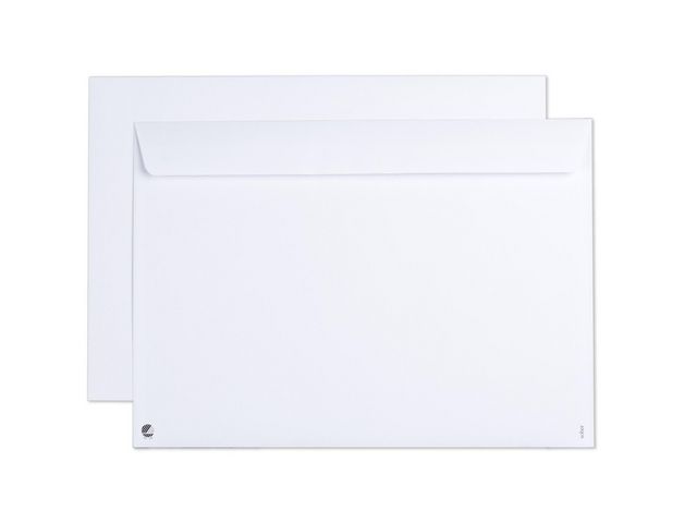 Kuvert SOBER C4 100g PS vit 500/fp