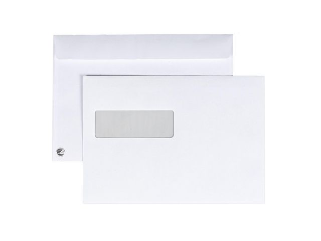 Kuvert SOBER C5 V2 PS 90g&nbsp;vit 500/fp