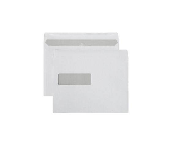 Kuvert SOBER C5 V2 SH 90g vit 500/fp