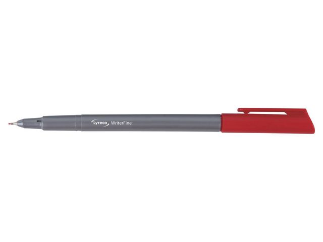 Fineliner LYRECO 0,4mm r&ouml;d