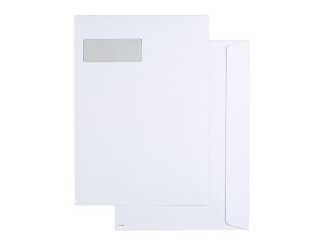 Kuvert SOBER C4 V2 PS 100g vit 500/fp