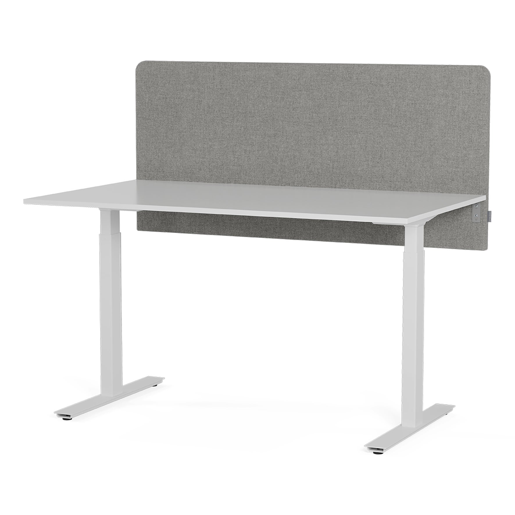 Bordsskärm Selma 1400 x 650 mm Grå