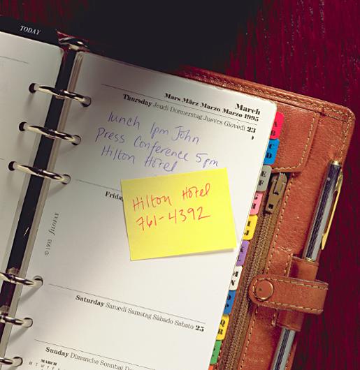 Notes POST-IT kub 2028 76x76 mm gul
