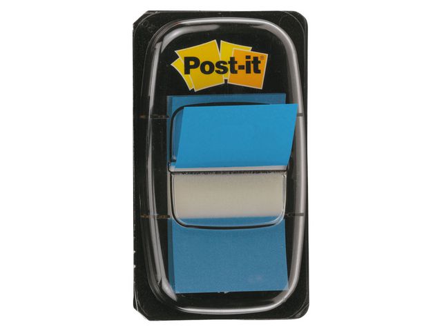 Index POST-IT 25,4x43,2mm blå 50/fp