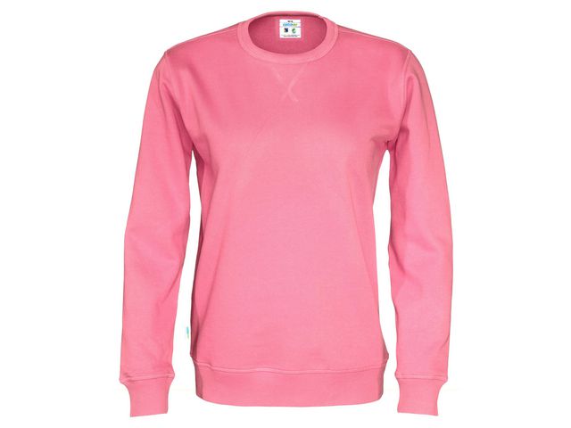 Sweatshirt Crew Neck hr GOTS gul S