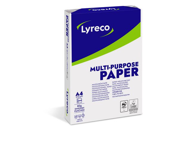 Kop.ppr LYRECO Multi A4 80g h 500/fp