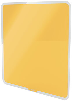 Glastavla magnetiskt Cosy 450 x 450 mm Gul