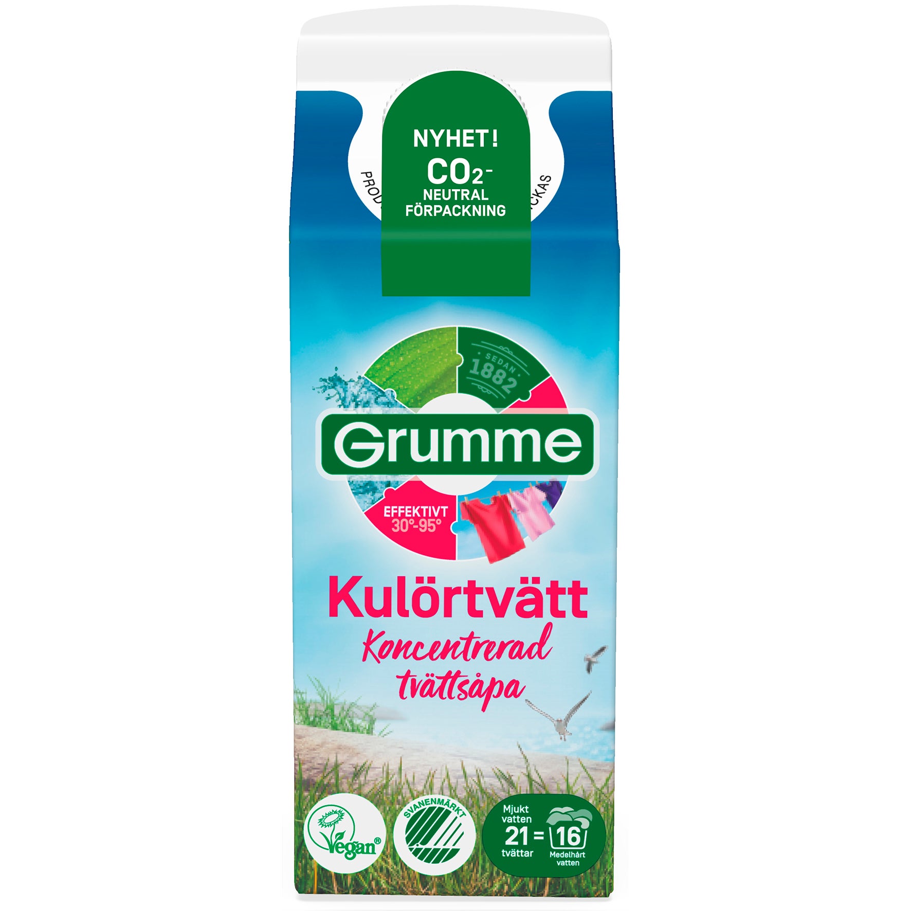 Tvättmedel kulör 750 ml