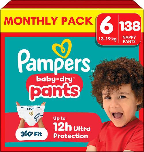 Blöja PAMPERS Baby Dry 11-17kg 160/fp - 4