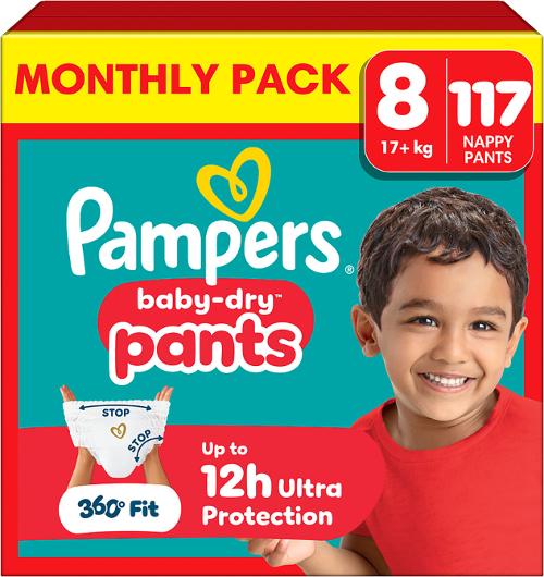 Blöja PAMPERS Baby Dry 11-17kg 160/fp - 6
