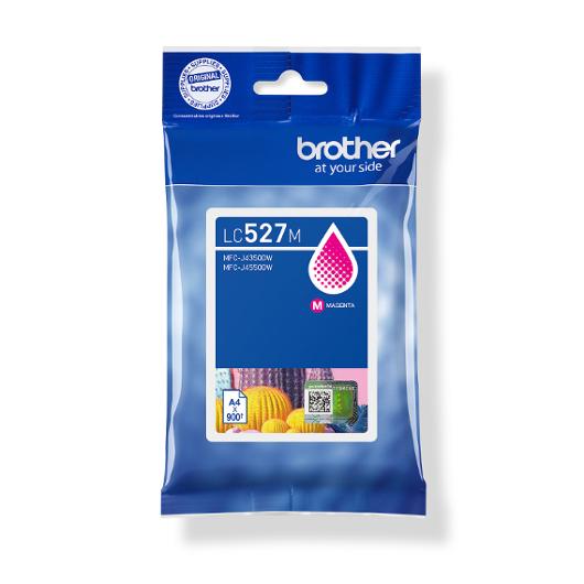 Bläckpatron BROTHER LC527M 0,9K magenta