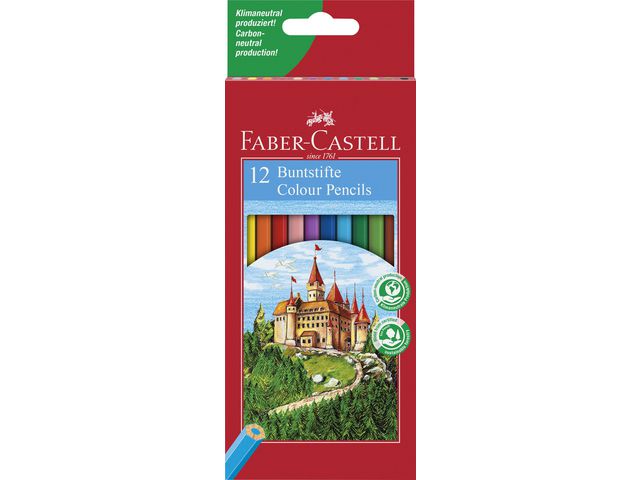 F&auml;rgpenna FABER CASTELL Slott 12/fp