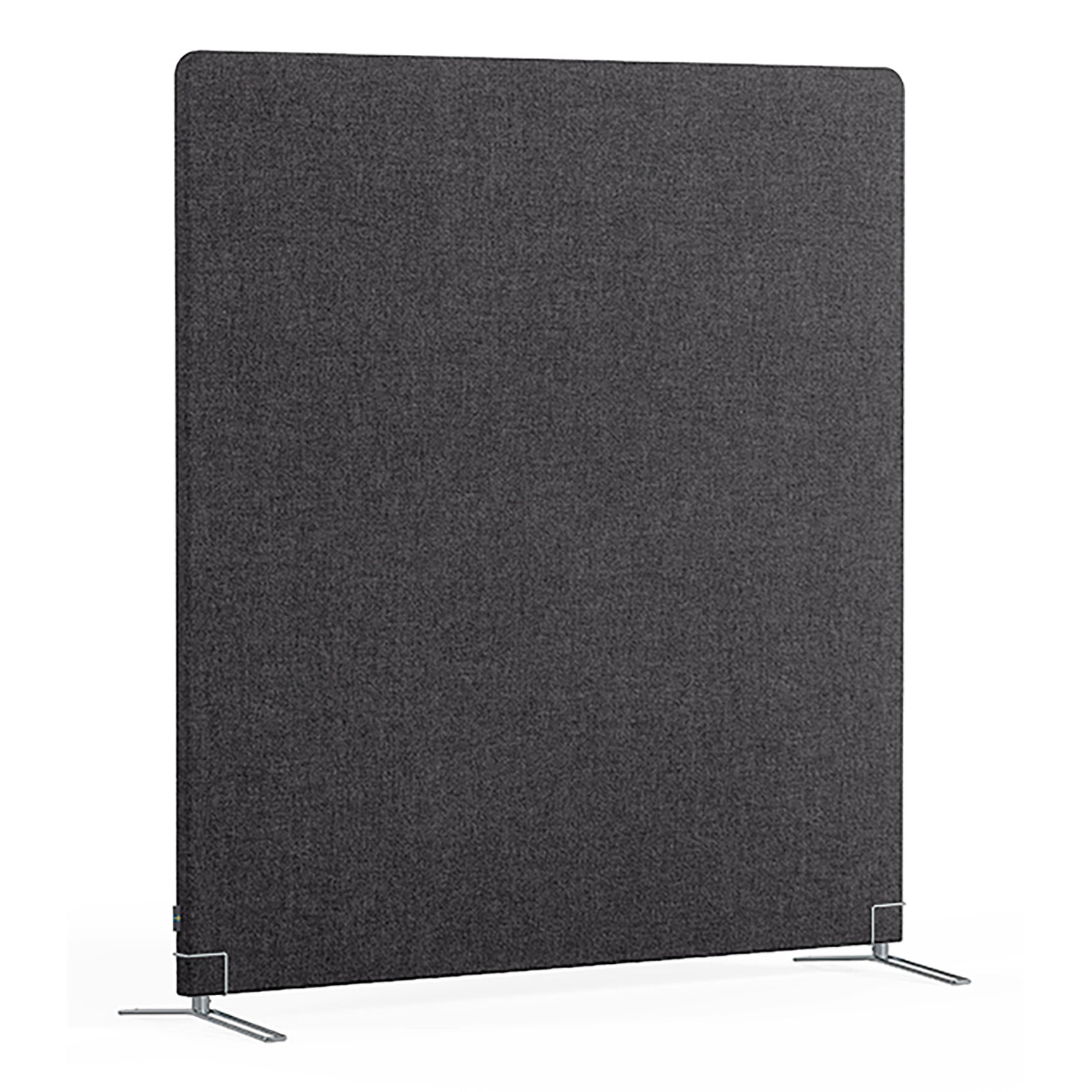 Golvskärm Selma 1400 x 1500 mm Mörkgrå