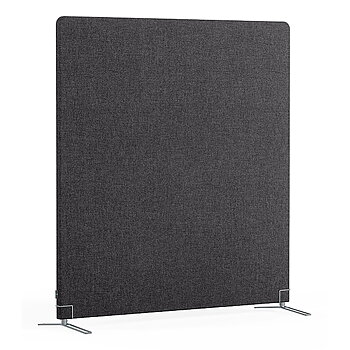 Golvskärm Selma 1400 x 1500 mm Mörkgrå
