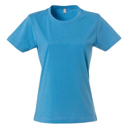 T-shirt CLIQUE 029031 dam turkos - 12