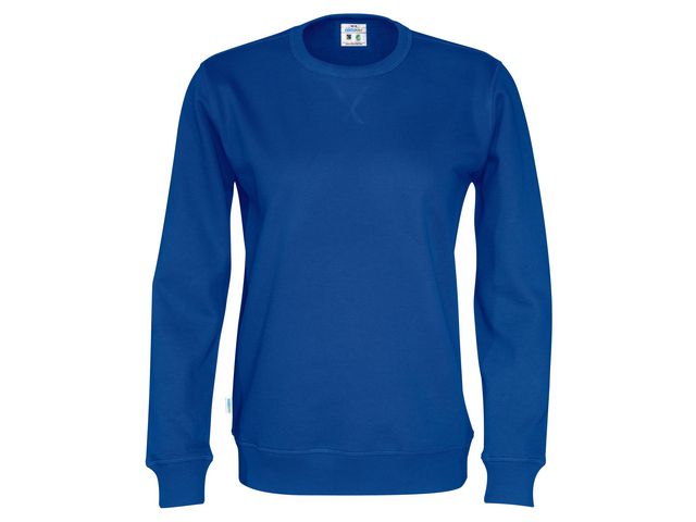Sweatshirt Crew Neck hr GOTS royal XXS