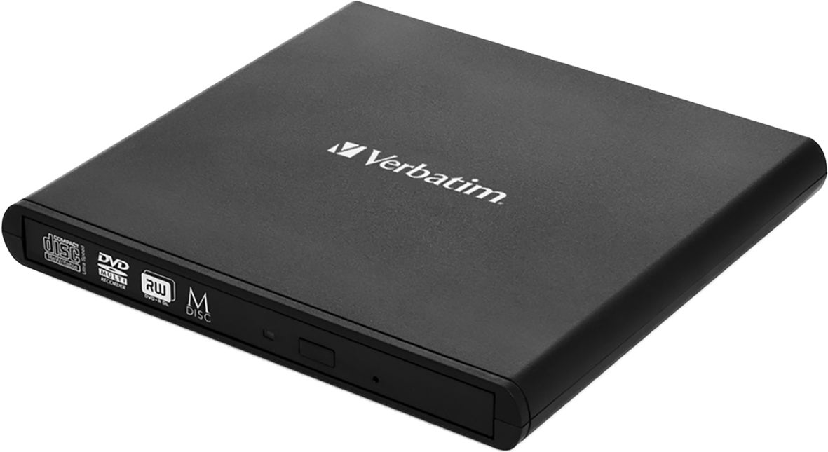 Diskenhet Verbatim Slimline Svart