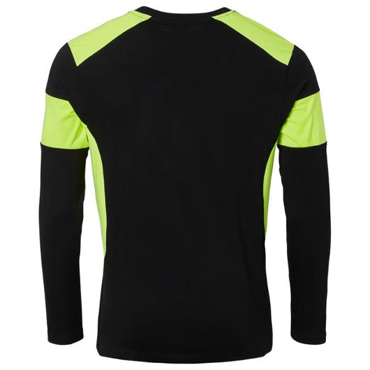 T-shirt l/ä TOP SWEDE 212 sv/fl gul